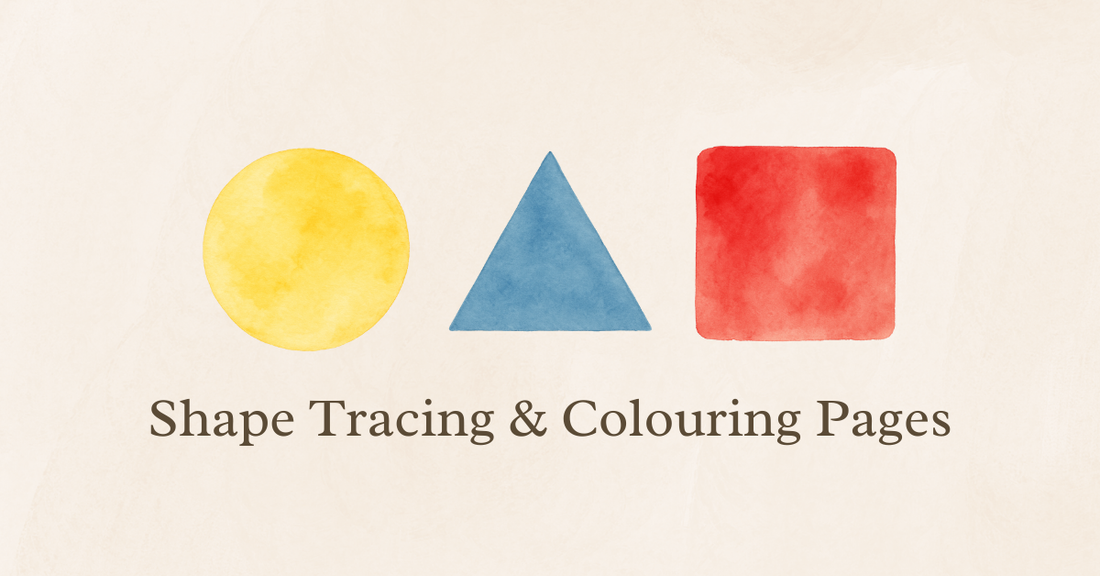 Learn Shapes the Fun Way – Free Printable Activity Pack