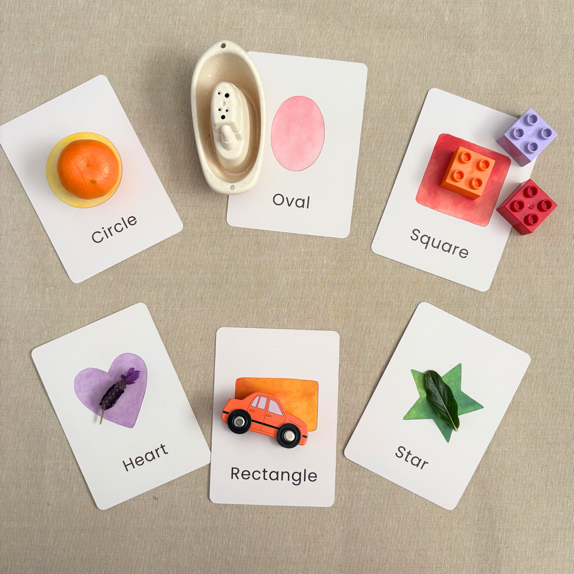 Shapes Flash Cards - Set of 12