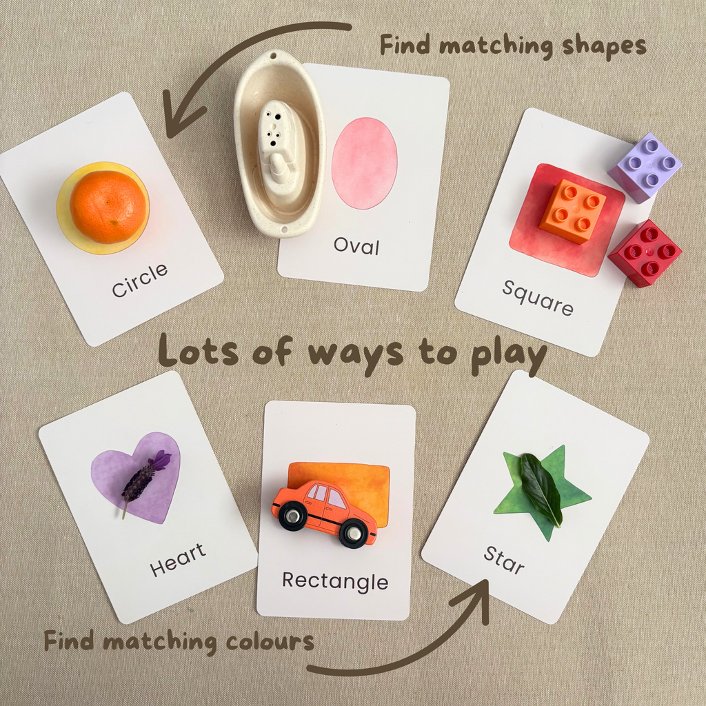 Shapes Flash Cards - Set of 12