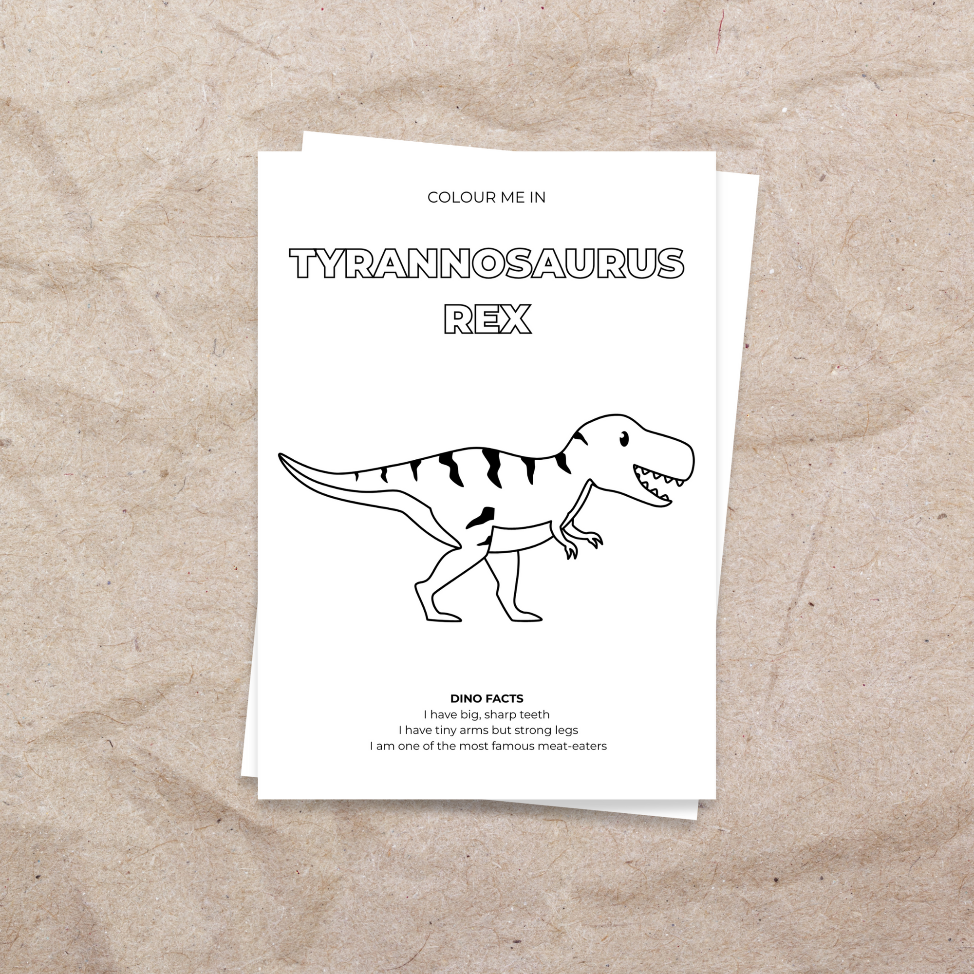 10 Free Dinosaur Colouring Pages  - Digital Download